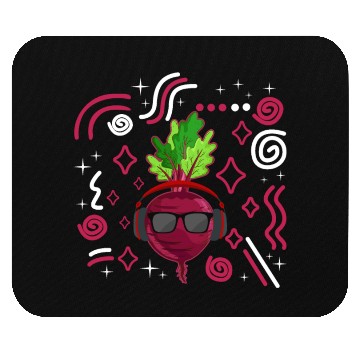 Discover Beets Vegetable Mouse Pads, Fresh Beets Wearing