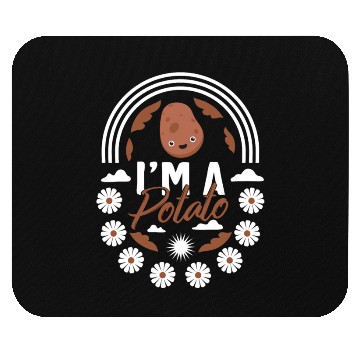 Discover Potato Vegetable Mouse Pads, I'm A Potato Mouse Pads,