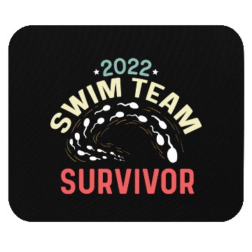 Discover Swim Team Survivor Pediatrician Gift Mouse Pads