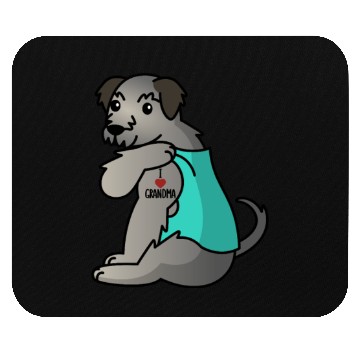 Discover Irish Wolfhound I Love Grandma Mouse Pads