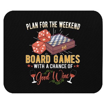 Discover Wine Board Games Chess Board Game Player Gambling Mouse Pads