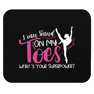 Discover Ballet Ballerina Dance Dancer Dancing Ballet Gift Mouse Pads