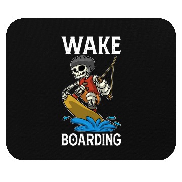 Discover Wakeboarder Skeleton On The Wakeboarding Mouse Pads