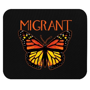 Discover Monarch Butterfly Migration Funny Butterfly Lover Mouse Pads