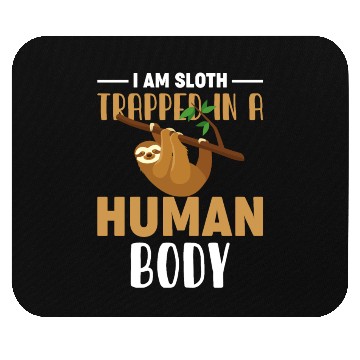 Discover Sloth Sloths, Human, Trees, Body Mouse Pads