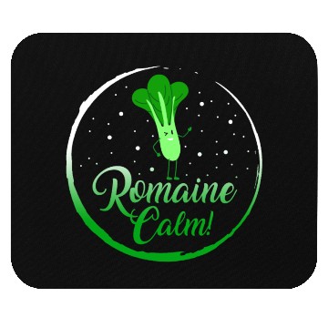 Discover Lettuce Vegetable Mouse Pads, Romaine Calm Mouse Pads,