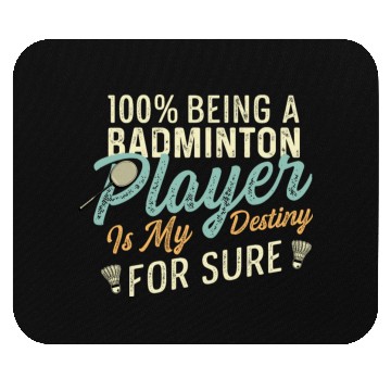 Discover Badminton my Destiny Badminton Contestant Gift Mouse Pads