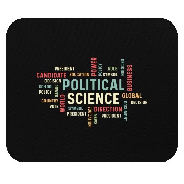 Discover Political Science Careers Hardworking Student Gift Mouse Pads