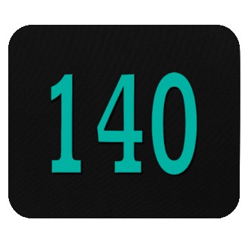 Discover 140 Blue Number Crew Mouse Pads