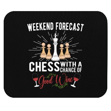 Discover CHESS PLAYER CHESSBOARD CHESS GAME BOARD GAME GIFT Mouse Pads