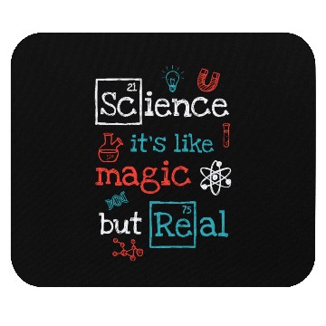 Discover Science is magic Mouse Pads