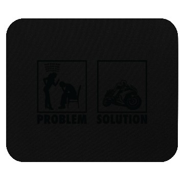 Discover Motorcycle Motorcycle Racers Statement Problem Mouse Pads
