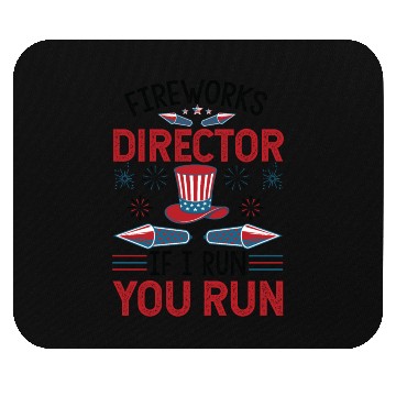 Discover Funny 4th Of July Independence Day Fireworks Gifts Mouse Pads