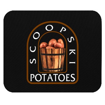 Discover Potato Vegetable Mouse Pads, Scoopski Potatoes,