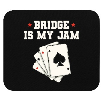 Discover Bridge is my jam Design for a Bridge Nerd Mouse Pads