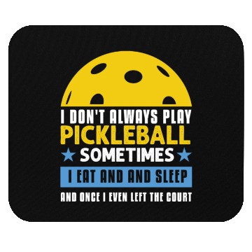 Discover Pickleball Lovers Funny Pickleball Mouse Pads