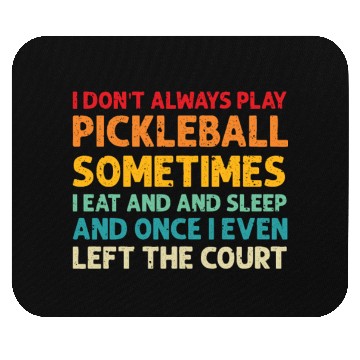 Discover Pickleball Lovers Funny Pickleball Mouse Pads