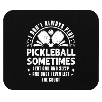 Discover Pickleball Lovers Funny Pickleball Mouse Pads