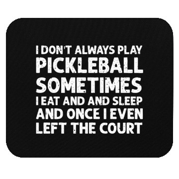 Discover Pickleball Lovers Funny Pickleball Mouse Pads