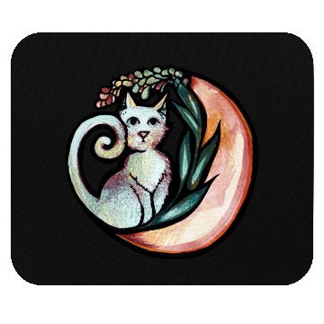 Discover Moon Nature Cat Mouse Pads