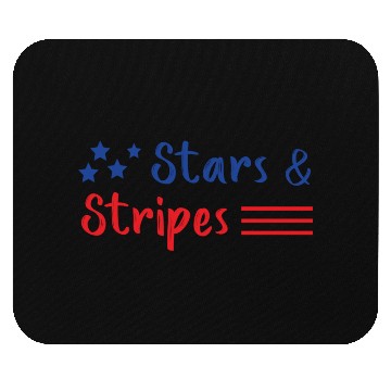 Discover Stars and Stripes Us Flag Mouse Pads