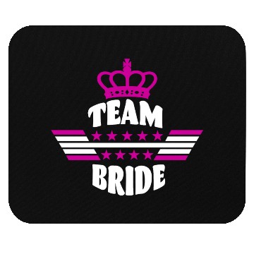 Discover Team bride wedding hen party bachelorette Party Mouse Pads