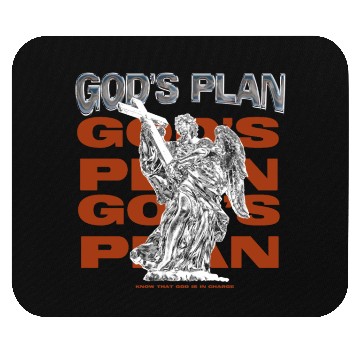 Discover Gods Plan Streetwear Design Mouse Pads
