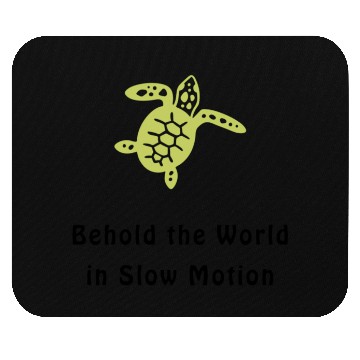 Discover Green Sea Turtle Behold the World in Slow Motion Mouse Pads