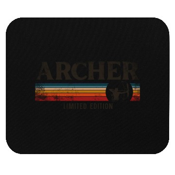 Discover Archery Bow Archer Retro Vintage Mouse Pads