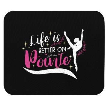 Discover Ballet Ballerina Dance Dancer Dancing Ballet Gift Mouse Pads