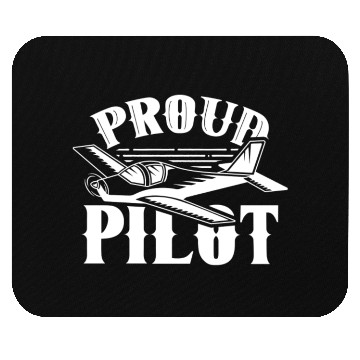 Discover Proud Pilot Small Airplane Private Aircraft Mouse Pads