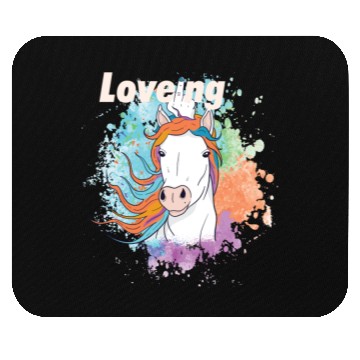Discover Loving unicorn Mouse Pads