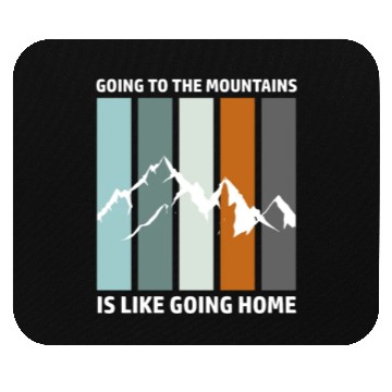 Discover Hiking Snowboarding Skiing Mountains Mouse Pads