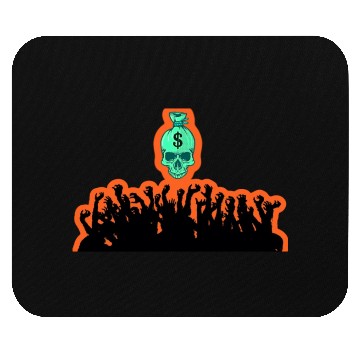 Discover desire for money Mouse Pads
