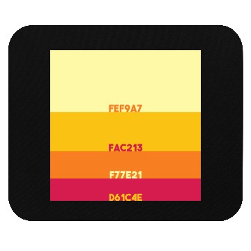 Discover Hex Summer Sunset Mouse Pads