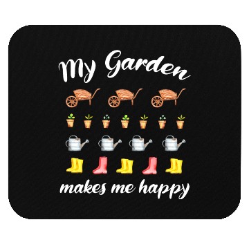 Discover Garden Quote Hobby Gardener Gift Idea Mouse Pads