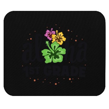 Discover Aloha 1st Grade Tropical Teacher First Day Back Mouse Pads