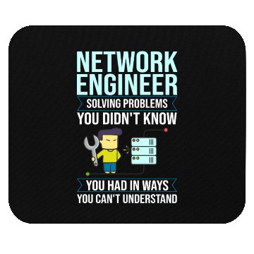 Discover Network Engineer Director Computer Engineering Mouse Pads