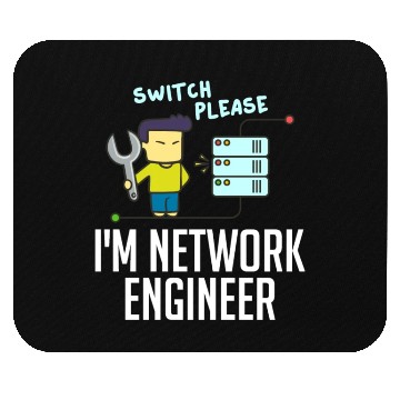Discover Network Engineer Director Computer Engineering Mouse Pads