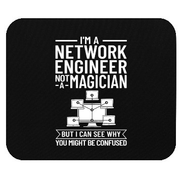 Discover Network Engineer Director Computer Engineering Mouse Pads