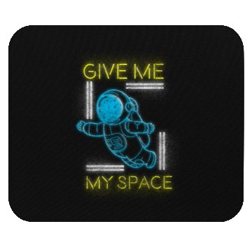 Discover Retro Neon Art Nerd Old School Mouse Pads