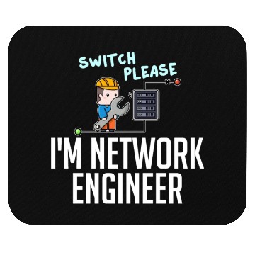 Discover Network Engineer Director Computer Engineering Mouse Pads