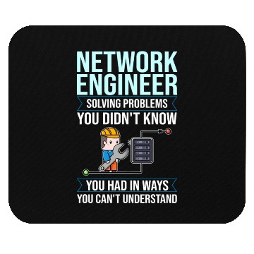 Discover Network Engineer Director Computer Engineering Mouse Pads