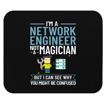 Discover Network Engineer Director Computer Engineering Mouse Pads