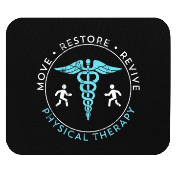 Discover Physical Therapist Mouse Pads