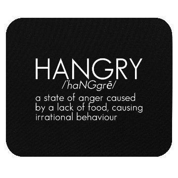 Discover Hangry Definition 5 Mouse Pads
