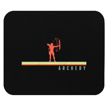 Discover Archery Bow Archer Retro Vintage Mouse Pads