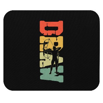 Discover Archery Bow Archer Retro Vintage Mouse Pads