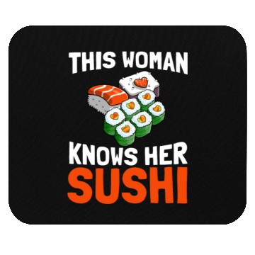 Discover Sushi Mouse Pads