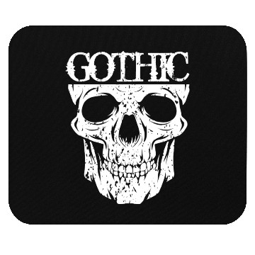 Discover Gothic Skull Mouse Pads